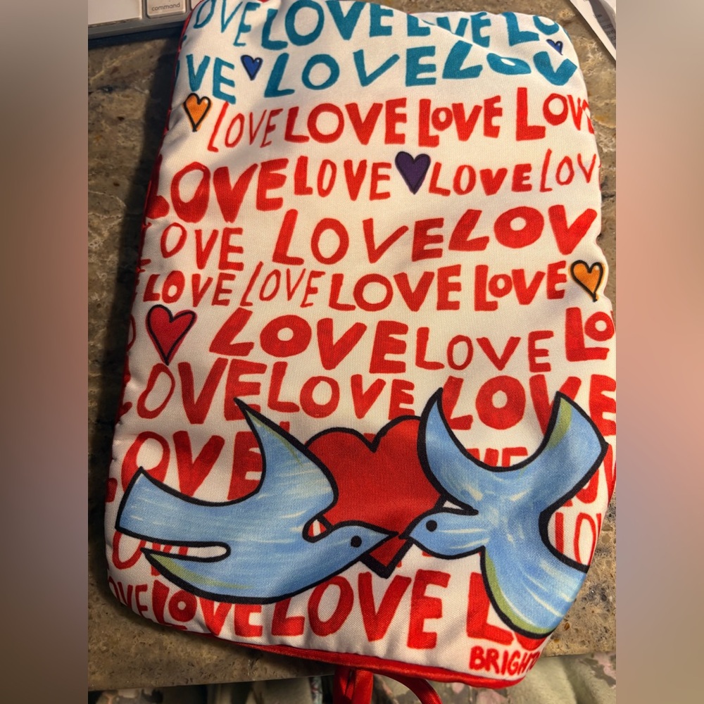 NWOT Brighton Love Dove Jewelry Roll - Picture 6 of 7